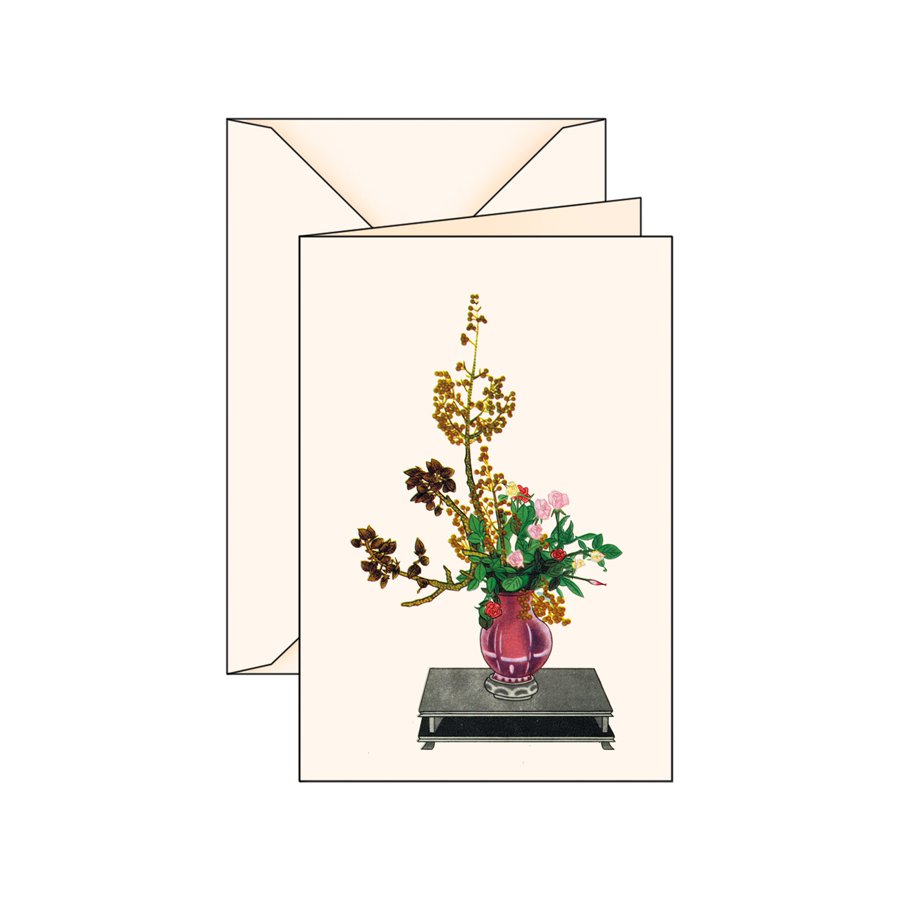 Biglietto d'auguri Serie Ikebana